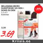 BELLISSIMA MICRO
SUKKPÜKSID 120 DEN +
SOKID 50 DEN