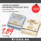 Allahindlus - CASTELLO DANISH
VALGEHALLITUSJUUST 125 G