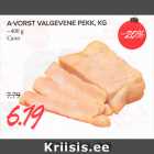 Allahindlus - A-VORST VALGEVENE PEKK, KG
~400 g