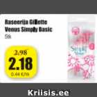 Allahindlus - Raseerija Gillette Venus Simply Basic 5 tk