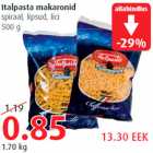 Allahindlus - Italpasta makaronid