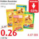 Allahindlus - Friskies kassieine