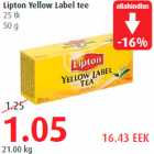 Allahindlus - Lipton Yellow Label tee