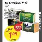 Allahindlus - Tee Greenfield, 25 tk