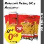 Allahindlus - Makaronid Melissa, 500 g