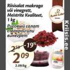 Allahindlus - Riisisalat makraga või vinegrett, Meistrite Kvaliteet, 1 kg