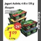 Allahindlus - Jogurt Activia, 4 tk x 120 g