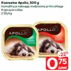 Allahindlus - Koeraeine Apollo, 300 g

