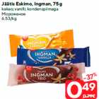 Allahindlus - Jäätis Eskimo, Ingman, 75 g
