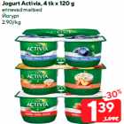 Jogurt Activia, 4 tk x 120 g
