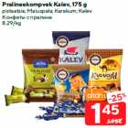 Pralineekompvek Kalev, 175 g

