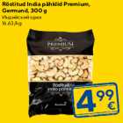 Allahindlus - Röstitud India pähklid Premium,
Germund, 300 g
