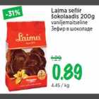 Allahindlus - Laima sefiir šokolaadis 200g vaniljemaitseline
