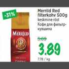 Allahindlus - Merrild Red filterkohv 500g keskmine röst
