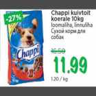 Allahindlus - Chappi kuivtoit koerale 10kg loomaliha, linnuliha
