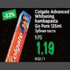 Allahindlus - Colgate Advanced Whitening hambapasta Go Pure 125ml
