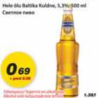 Allahindlus - Hele õlu Baltika Kuldne, 5,3%, 500ml