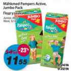 Mähkmed - Mähkmed Pampers Active, Jumbo Pack