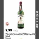 Allahindlus - Viski Jameson Irish Whiskey 40%, 50 cl