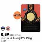 Valio juust Russkij 30% 150 g