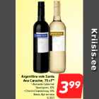 Allahindlus - Argentiina vein Santa
Ana Caracter, 75 cl**