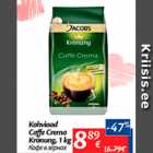 Allahindlus - Kohvioad Caffe Crema Krönung, 1 kg