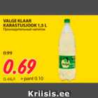 VALGE KLAAR KARASTUSJOOK 1,5 L