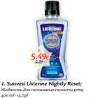 Allahindlus - Suuvesi Listerine Nightly Reset