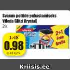 Svamm pottide puhastamiseks Villeda Crystal 2 tk