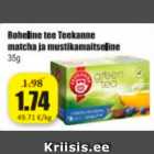 Roheline tee Teekanne matcha ja mustikamaitseline 35 g