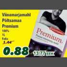 Allahindlus - Viinamarjamahl Põltsamaa Premium