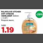 Allahindlus - PALMOLIVE KITCHEN ANTI GREASE VEDELSEEP 300ml