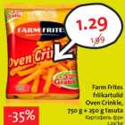 Farm Frites friikartulid Oven Crinkle, 750 g + 250 g tasuta