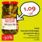 Allahindlus - Felixi teravad minikurgid, 330 g/neto 190 g