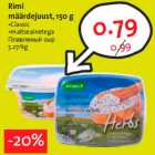 Allahindlus - Rimi määrdejuust, 150 g •Classic •maitseainetega