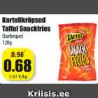 Allahindlus - Kartulikrõpsud
Taffel Snackfries