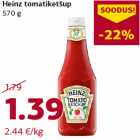 Allahindlus - Heinz tomatiketšup
570 g