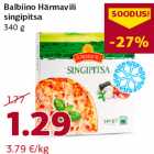 Allahindlus - Balbiino Härmavili
singipitsa
340 g