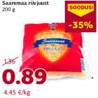 Saaremaa riivjuust
200 g