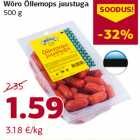 Allahindlus - Wõro Õllemops juustuga
500 g