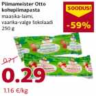 Allahindlus - Piimameister Otto
kohupiimapasta