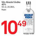 Viin Absolut Vodka