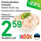 Krabimaitseline
riisisalat