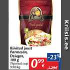 Allahindlus - Riivitud juust Parmesan, Dziugas, 100 g