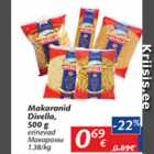 Allahindlus - Makaronid Divella, 500 g