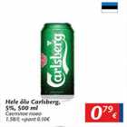 Allahindlus - Hele õlu Carlsberg, 5%, 500 ml