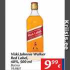 Allahindlus - Viski Johnnie Walker Red Label, 40%, 500 ml