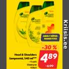 Allahindlus - Head & Shoulders
šampoonid, 540 ml***