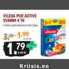 Allahindlus - VILEDA PUR ACTIVE SVAMM 4 TK