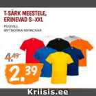 T-SÄRK MEESTELE, ERINEVAD S-XXL